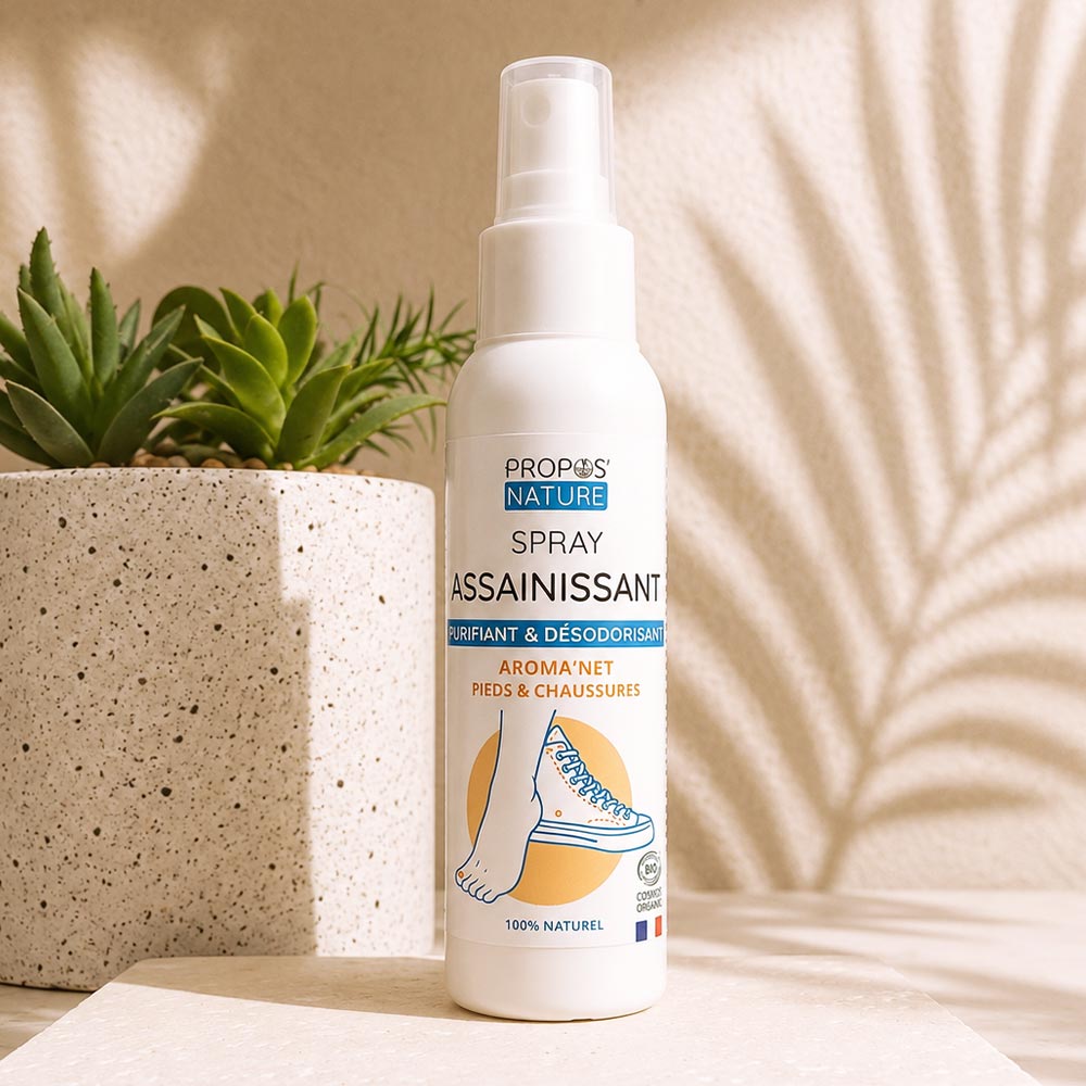 ORGANIC AROMA'NET SANITIZING SPRAY - 6 ÄTHERISCHE ÖLE - SCHUHSPRAY - 100ML