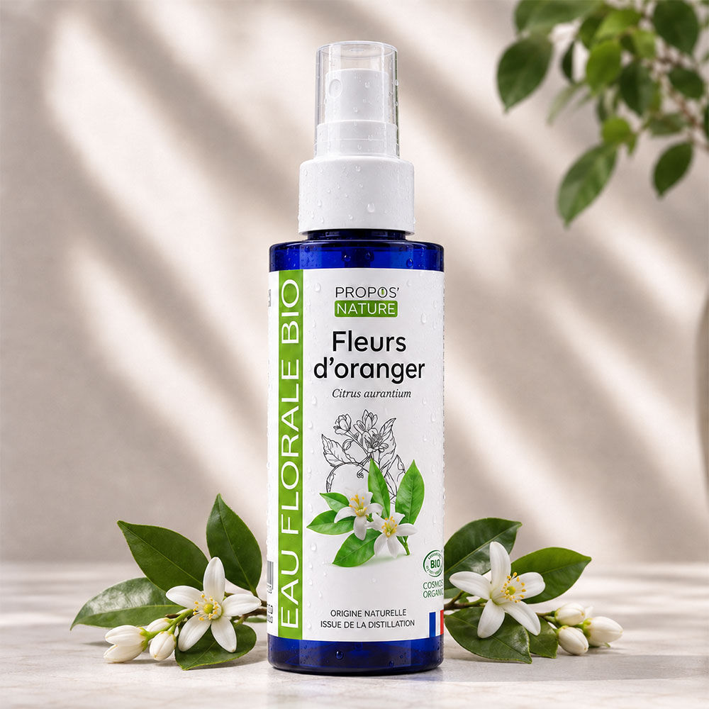 ORGANIC ORANGE BLOSSOM HYDROLAT - FLORAL WATER - 100 ML