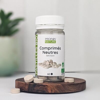 Organic Neutral Tablets - Essential Oil Support - 60 Tablets