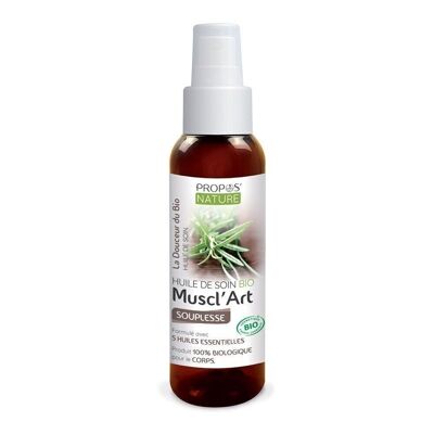 ORGANIC MUSCL'ART CARE OIL - WITH ESSENTIAL OILS - MUSCLES & JOINTS - 100 ML