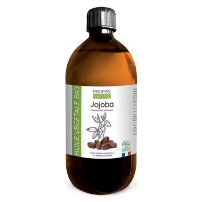 OLIO VEGETALE DI JOJOBA BIOLOGICO 500ml **