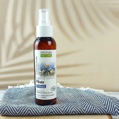 HUILE DE SOIN HIVER BIO - AUX HUILES ESSENTIELLES BIO - 100ML