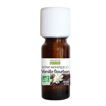 EXTRAIT AROMATIQUE VANILLE BOURBON BIO 10ml PN* 4