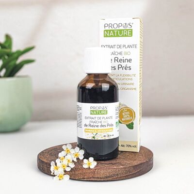 ORGANIC MEADOWSWEET EXTRACT - FRESH PLANT - DRAINAGE & JOINTS - 50ML