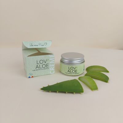 CREME A L'ALOE VERA BIO LOV'ALOE Pot 50ml**