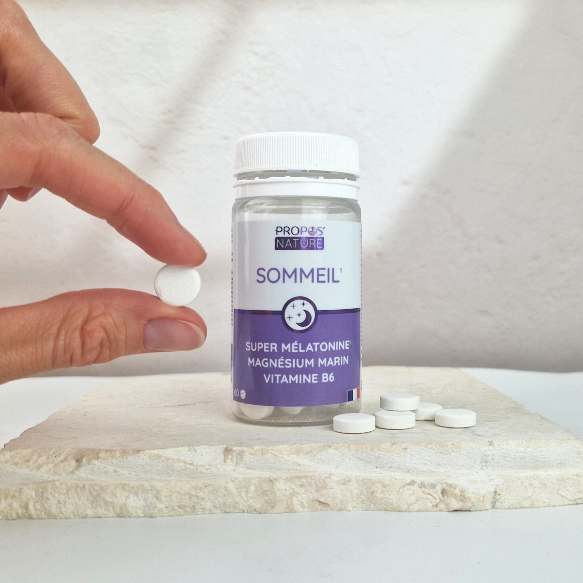 COMPLEJO PARA EL SUEÑO - SUPER MELATONINA, MAGNESIO Y VITAMINA B6 - 60 COMPRIMIDOS