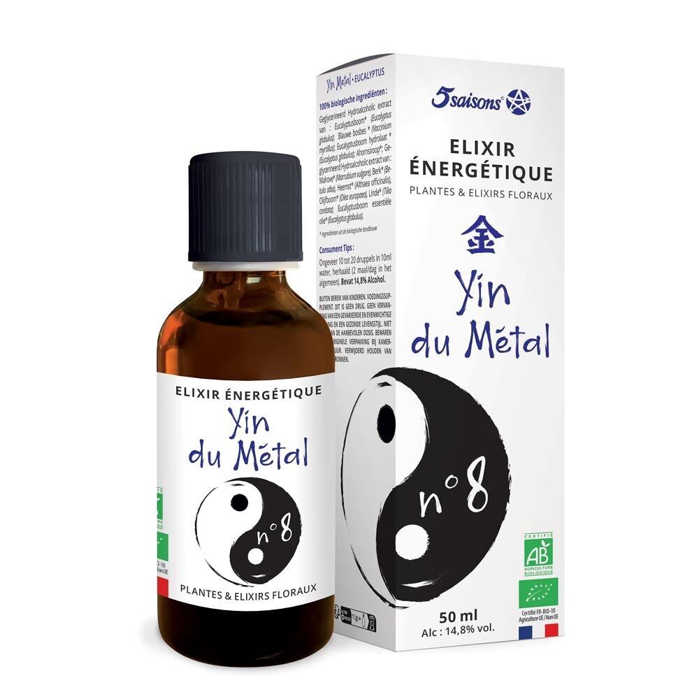 Organic Energy Elixir No. 8 - Breathing - Chinese Medicine - 50ml