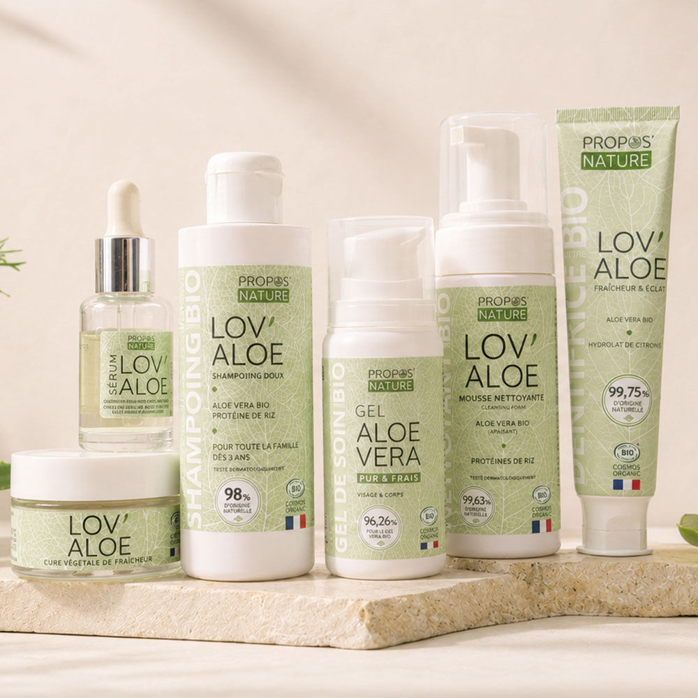 CREME A L'ALOE VERA BIO LOV'ALOE  - HYDRATANTE - 100ML