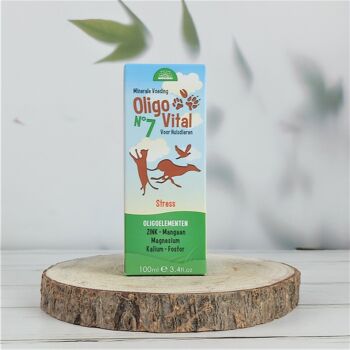 OLIGOVITAL N°7 - COMPLÉMENT VÉTÉRINAIRE - OLIGOÉLÉMENTS POUR ANIMAUX - STRESS - 100 ml 6