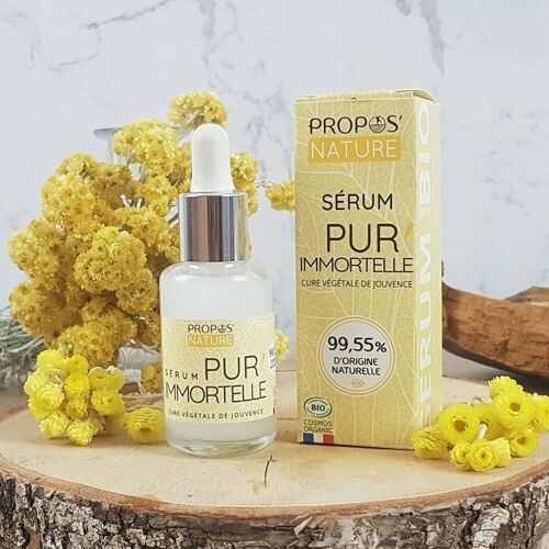 ORGANIC SERUM - PUR'IMMORTELLE ORGANIC - ANTI-AGING -30ML