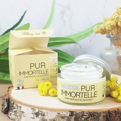 CREMA NOTTE - PUR'IMMORTELLE - ANTIETÀ - 50ML