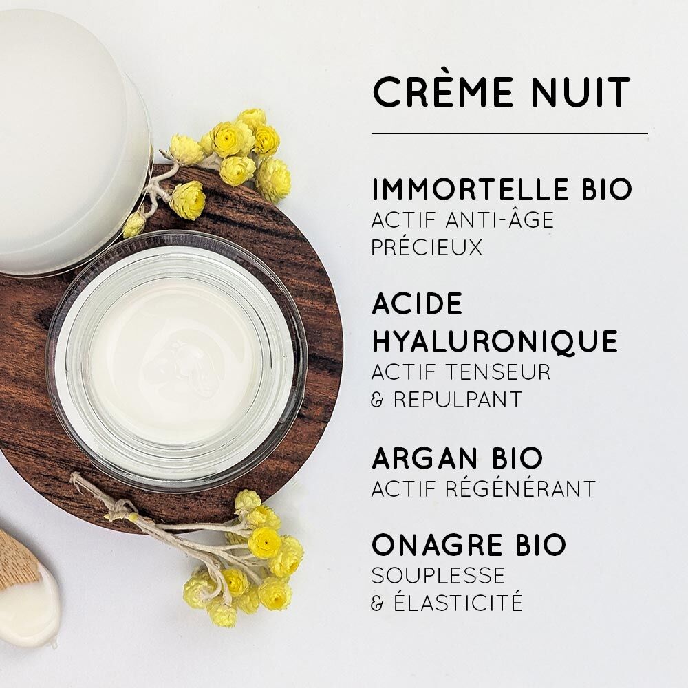 CREME DE NUIT - PUR'IMMORTELLE - ANTI-AGE - 50ML