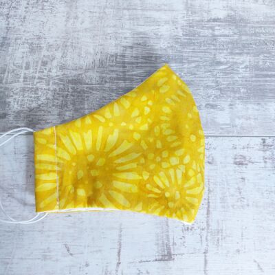 Sunshine Yellow Face Mask