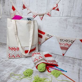 Coffret Cadeau Crafters en Tissus Style Shabby Chic 4