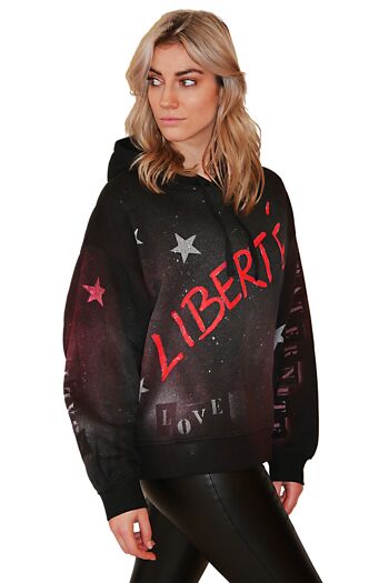 Pull Liberté Noir 3