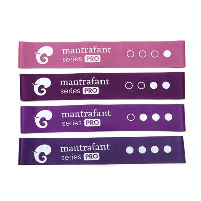 Mini Fasce Mantrafant | Serie PRO Set da 4