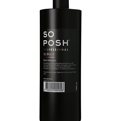 So Black shampoo 1 L