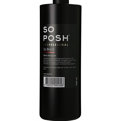 So Black shampoo 1 L