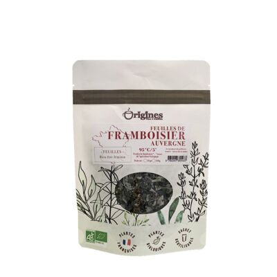 Infusion Bio Feuilles de framboisier - Sachet 50g