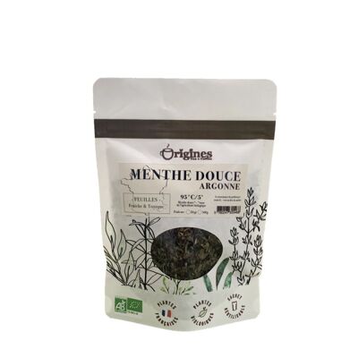 Bio-Tee mit süßer Minze Geschnittene Blätter - 50-g-Beutel
