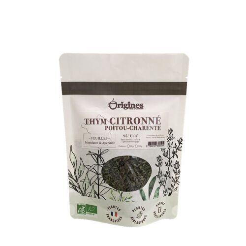 Infusion Bio Thym Citronné - Sachet 50g