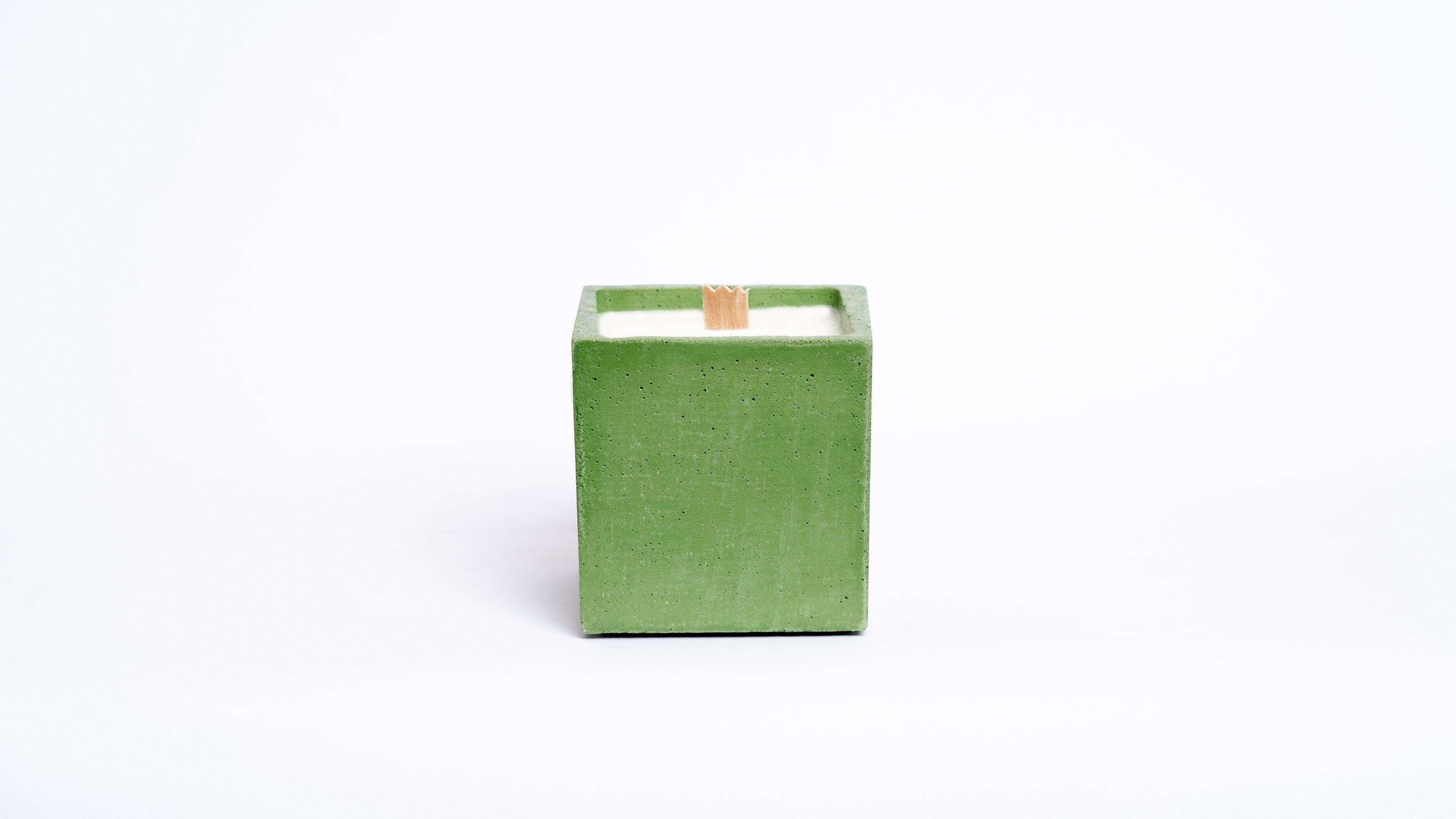 Scented Candle - Green Concrete