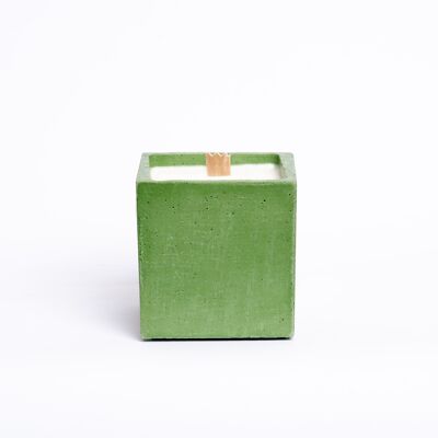 Scented Candle - Green Concrete