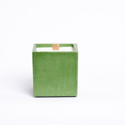 Scented Candle - Green Concrete