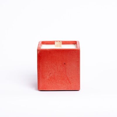 Scented Candle - Red Concrete