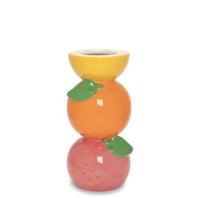 Vase, Stacked Citrus