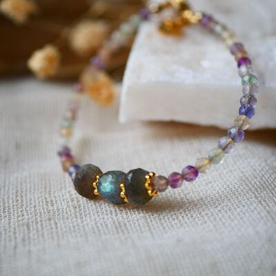 BRACCIALE KAMALA FLUORITE