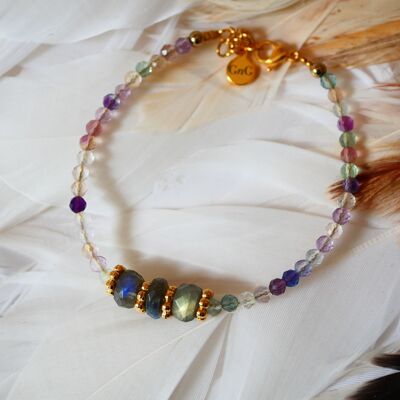 BRACCIALE KAMALA FLUORITE
