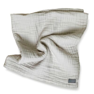 Blanket Layered Muslin ORGANIC "Dove Grey"