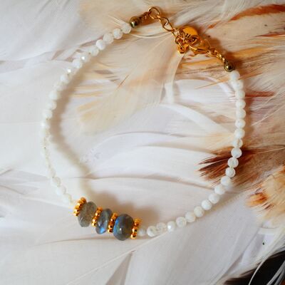 PULSERA KAMALA PIEDRA LUNA