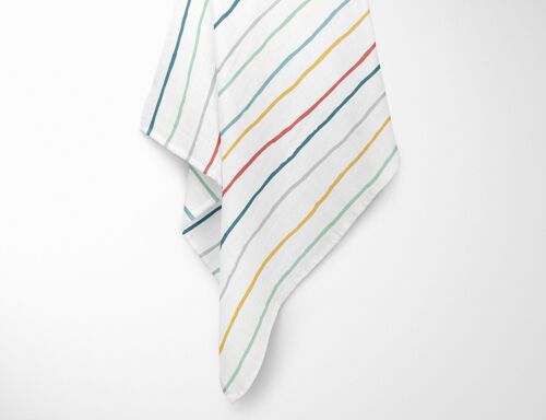 Striped Bamboo Muslin