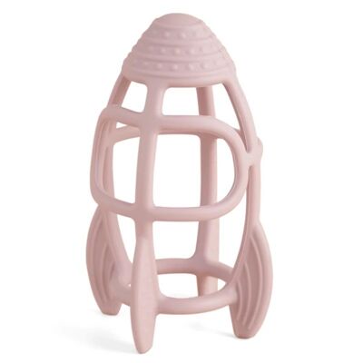 Rocket Teether - light pink