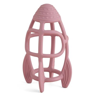 Rocket Teether - candy pink