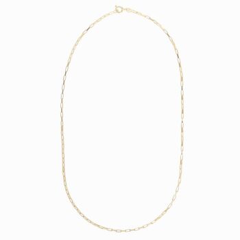 Collier grosse chaîne en or 6