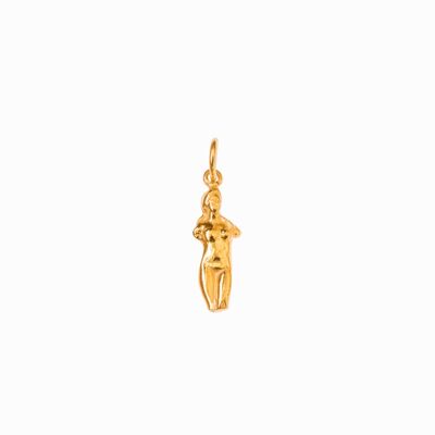 Aphrodite Pendant & Necklace - Gold-Plated Silver - Large - No chain