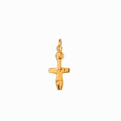 Colgante de oro con figura de fertilidad neolítica - Pequeño - Sin cadena