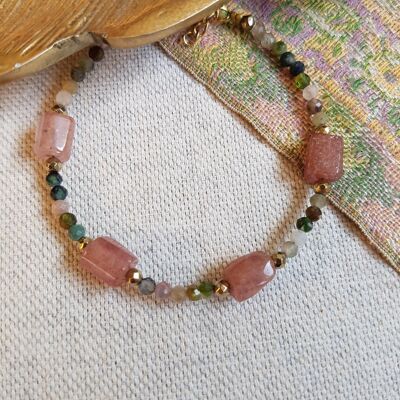 Indian Agate Bracelet - Esha