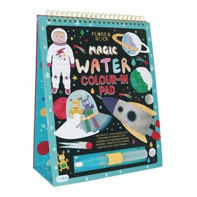Libro con tapa Waterpad espacial