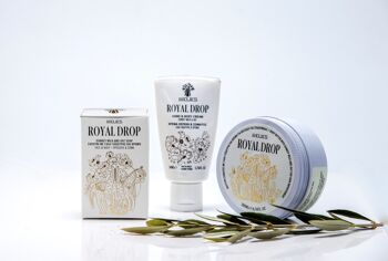 Crème mains et corps ROYAL DROP au lait d'ânesse et à l'avoine pour l'amélioration de la peau 3