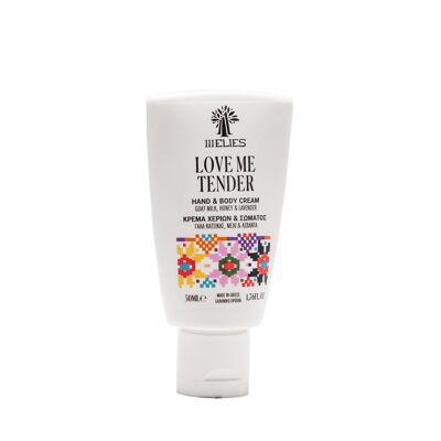 LOVE ME TENDER-Intensive care hand and body cream with goat milk, honey and lavender