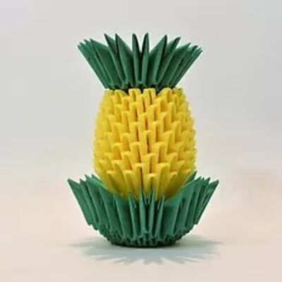 Kit Origami 3D - Piña