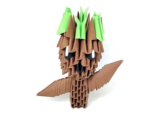 Kit Origami 3D - Baby groot