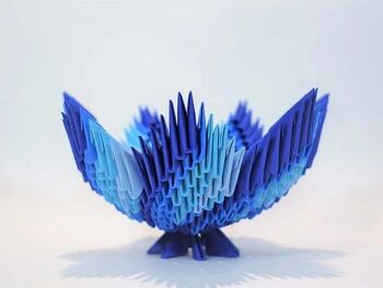 Kit Origami 3D - Bol fleur (4 nuances) 2