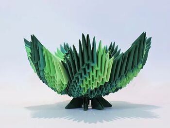 Kit Origami 3D - Bol fleur (4 nuances) 3