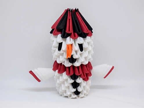 3D Origami Kit - Snowman