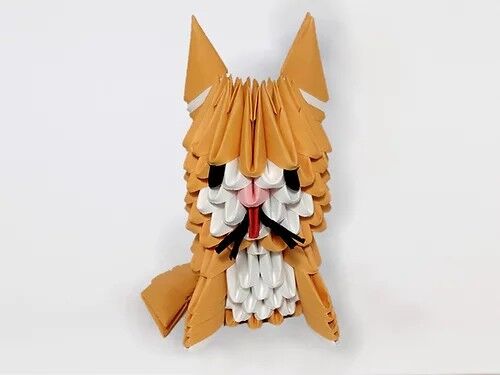 3D Origami Kit - Cat